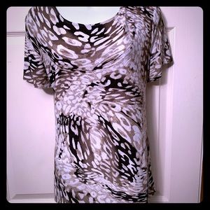 JM Collection short sleeve blouse.  **BOGO same or less$